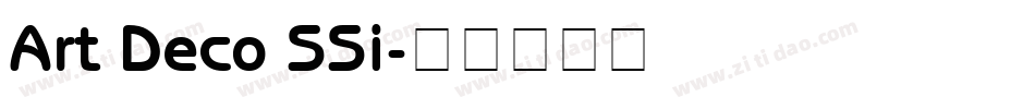 Art Deco SSi字体转换
